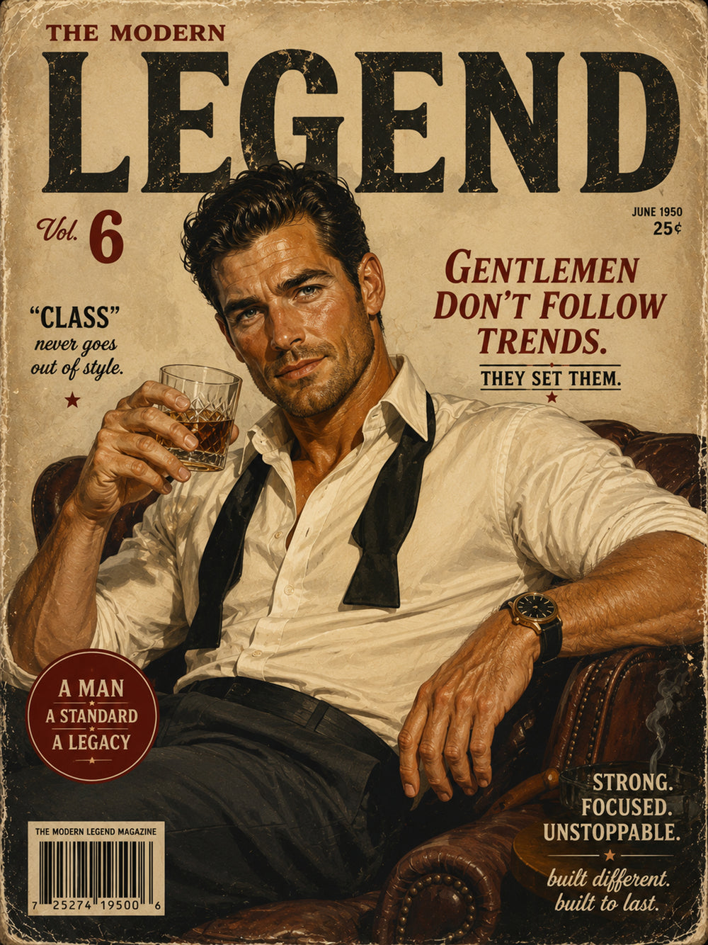 Modern Legend portrait style